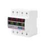 Releu trifazic Sinotimer, siguranta digitala de protectie, tensiune afisata 380V, programabil intre 1-100A, STVP935-100A-380
